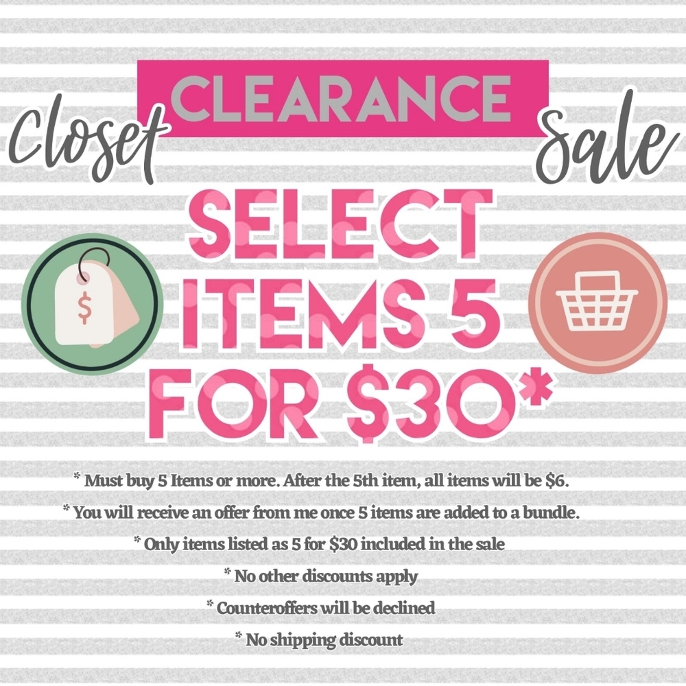 Closet Clearance Sale Poster